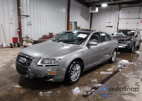 2006 Audi A6 3.2 z USA, uszkodzony, nr VIN WAUDH74F46N090408